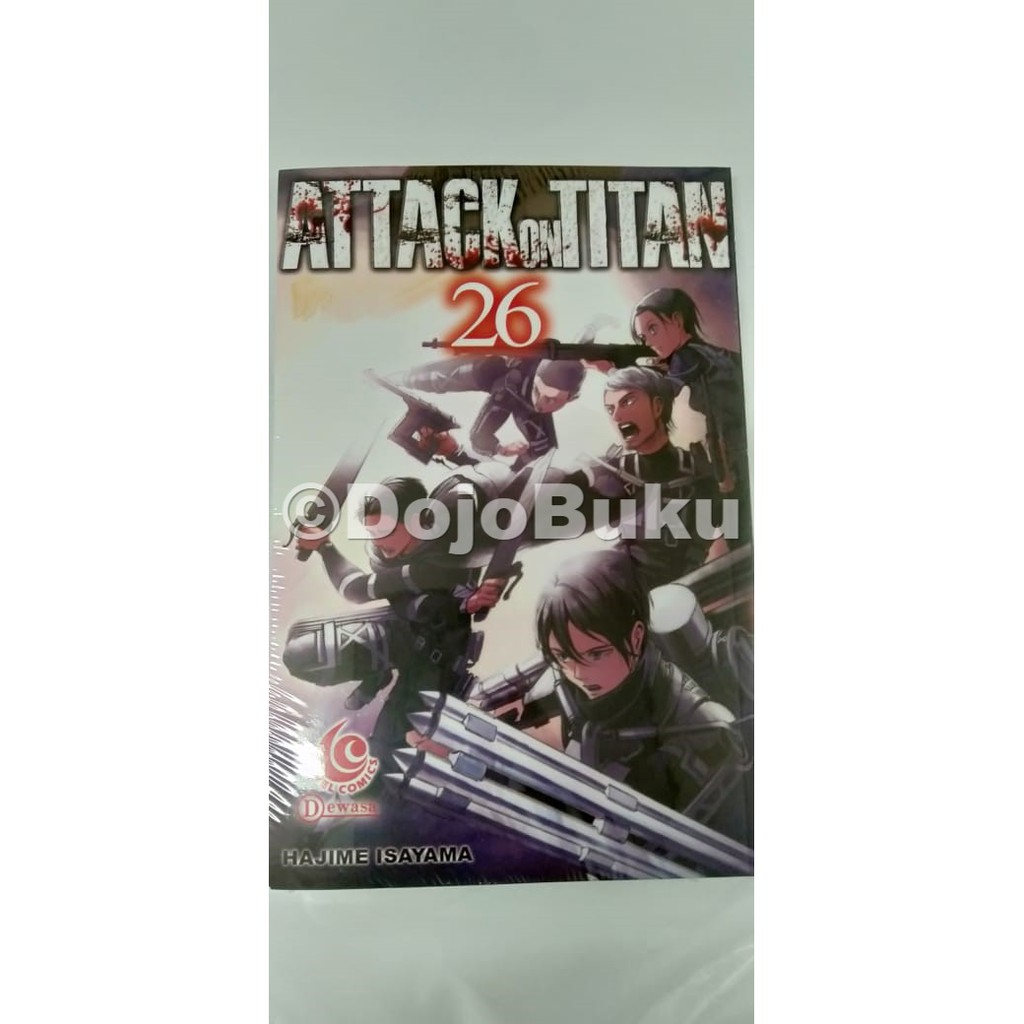 Komik LC Attack on Titan vol 26 &amp; 27 by Hajime Isayama