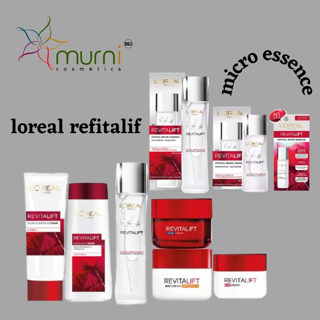 LOREAL REVITALIFT  ( DAY | NIGHT | MILKY TONER | INTENSIVE SERUM | MICRO-ESSENCE | MOIST EYE CREAM )