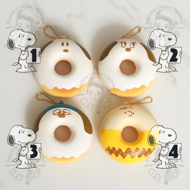 Snoopy Donut Squishy By Snoopy