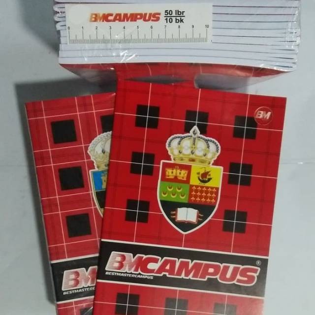 

Buku tulis bmc 50 lembar isi 10 buku