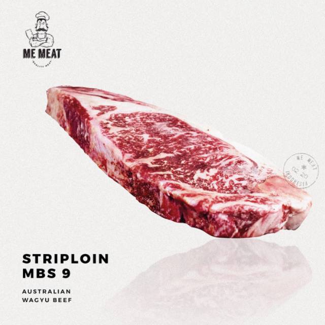 

Striploin MBS 9 - Australian Wagyu Beef - Memeat