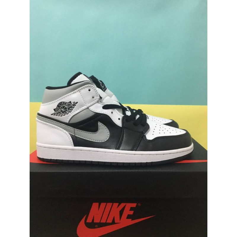 Sepatu Basket Nike Air Jordan 1 Retro Shadow Black Grey