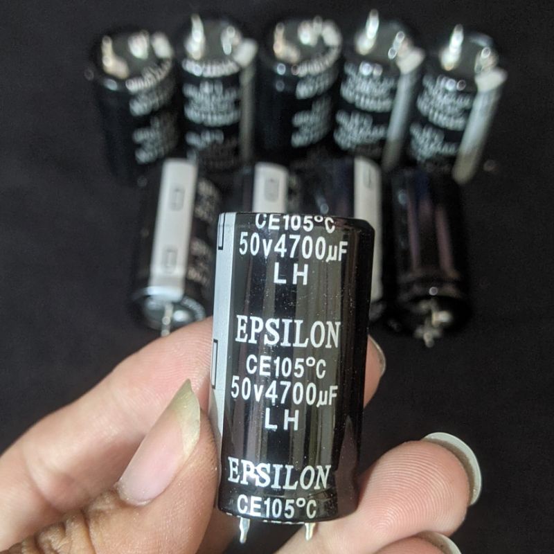 Pelove_Night Elko 4700Uf/50V Epsilon Asli Elco 4700/50V Epsilon