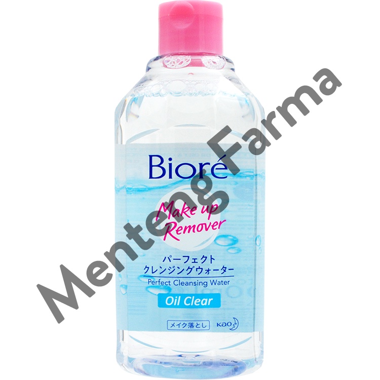 Biore Make Up Remover Perfect Cleansing Water Oil Clear 300 ML - Pembersih Makeup Untuk Kulit Berminyak Dan Kombinasi