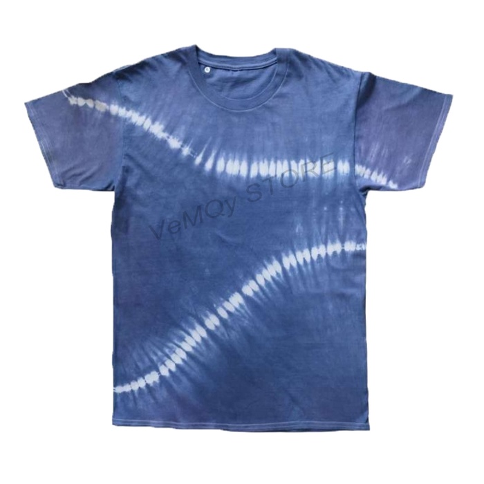 KAOS POLOS / COD / KAOS TIE DYE SECOND WAVE EFFECT UNISEX / BAJU TIE DYE PRIA / BAJU TIE DYE WANITA