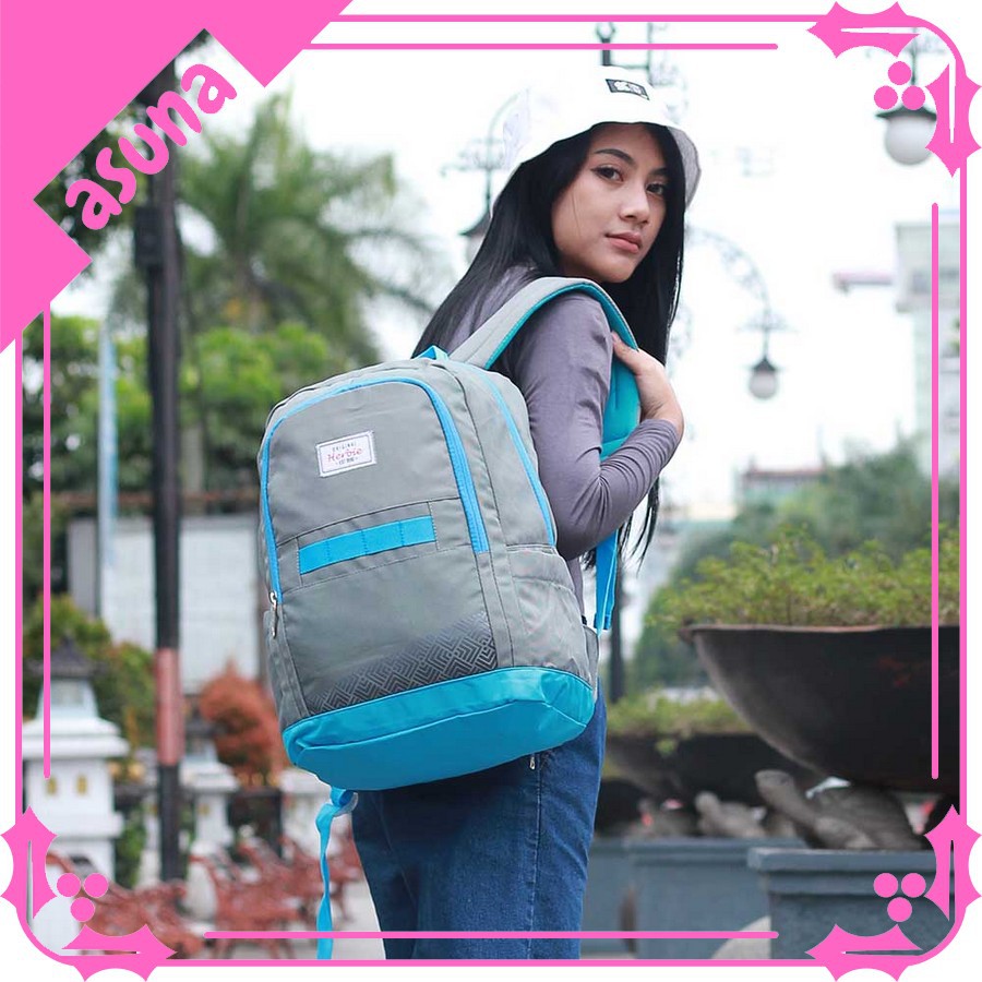 Tas Wanita Herbie (Ransel Cewek) Tas Backpack Wanita ASN 171 Free Raincoat Tas HERBIE ORIGINAL