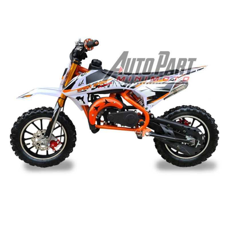 Motor Mini Trail Sport Spirit - PC46 - New SK 50cc Automatic 2Tak Pullstart