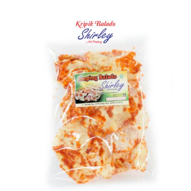 

Keripik Emping Balado Basah 250gr - Shirley