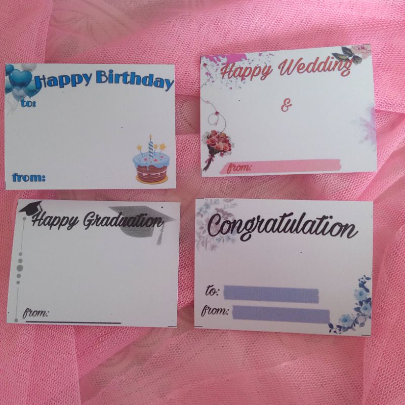 

Kartu Ucapan / Greetingcard / Kartu Hampers