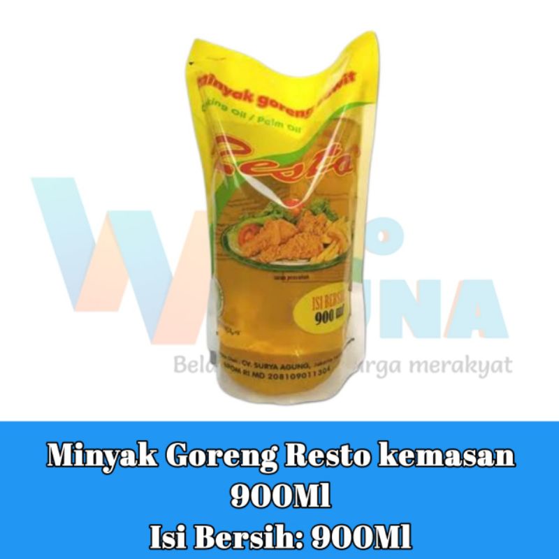 

minyak Goreng Resto 900ml