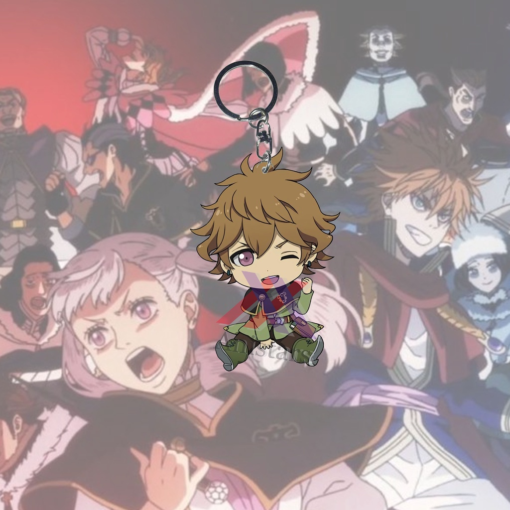 Gantungan Kunci Black Clover Finra - Key Chain - Souvenir - Anime - Ganci - Ganci Anime