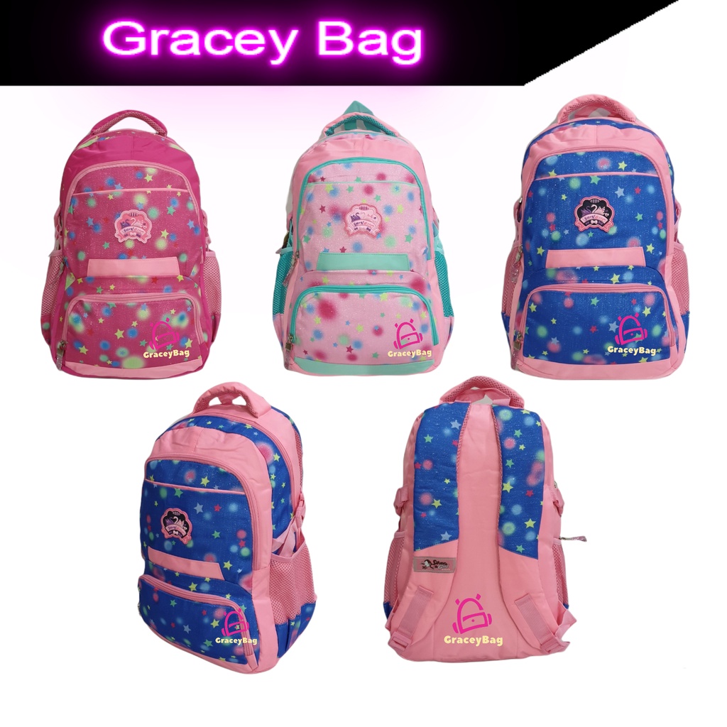 GB-72819E Tas Ransel Anak Perempuan / Remaja Silvergirl