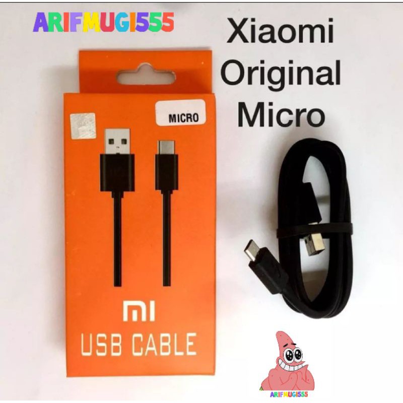 Kabel Data Cable Cassan XiaoMi Redmi 4X /5A/5 plus/5 Micro Usb Fast charging