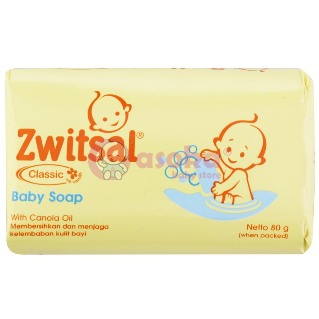 Zwitsal Baby Soap 70gr Sabun Mandi bayi Classic ASOKA