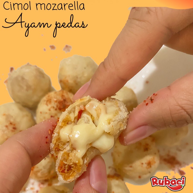 

cimol mozarella ayam pedas