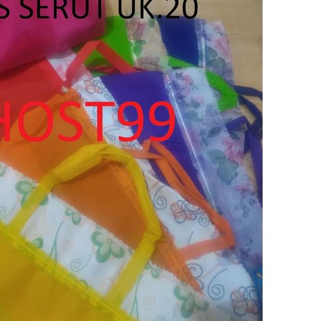 

۩ TAS SERUT TAS BERKAT HANTARAN BEKAL KAIN SPUNDBOND SDNG MEDIUM 20X20 ✹