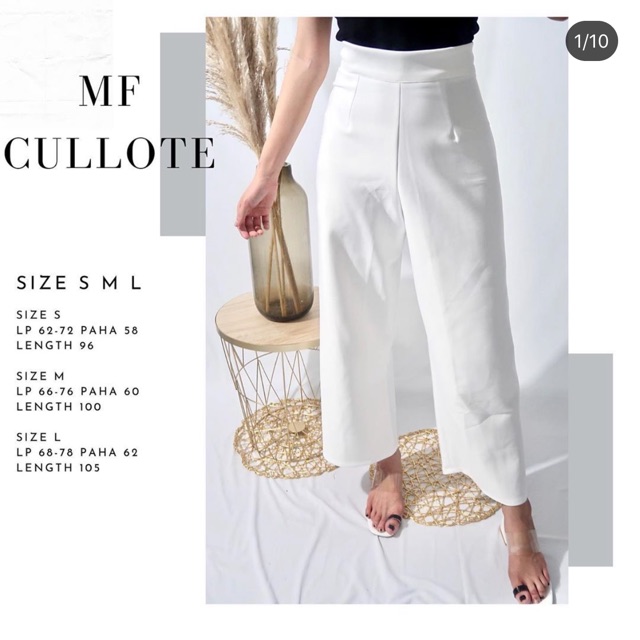 

Mf cullote ( warna dan size tulis di note )