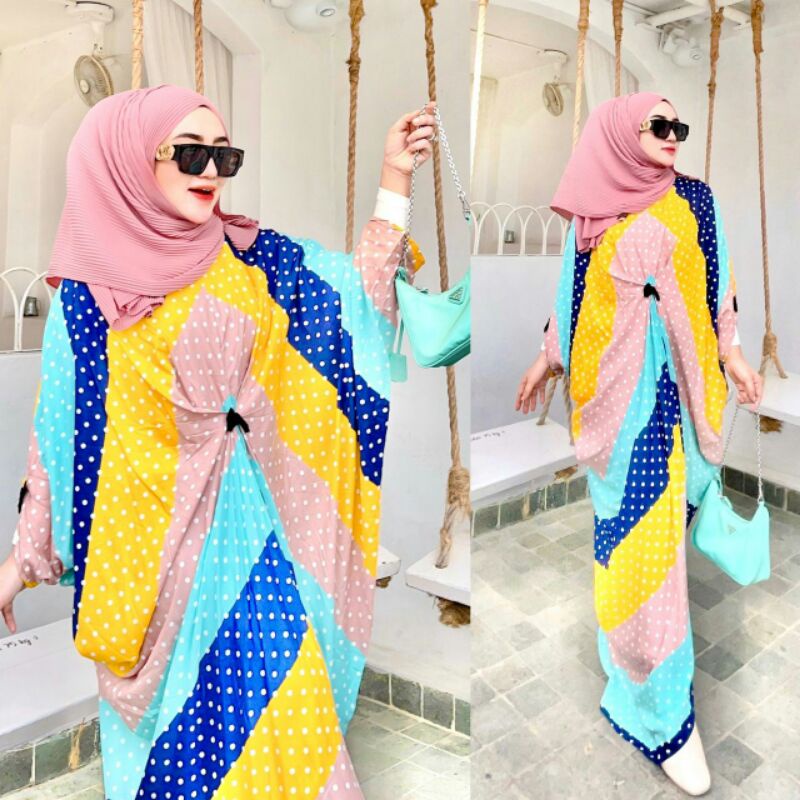 Daster Kaftan Pelangi by shellasaukia