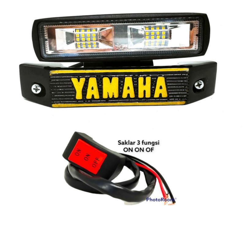 paket lampu led set kumis kumisan rx king set pangkon breket