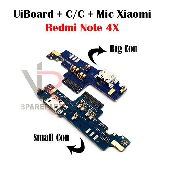 FLEXIBLE PAPAN CAS XIAOMI REDMI NOTE 4X PAPAN KONEKTOR CAS / CHARGER + MIC