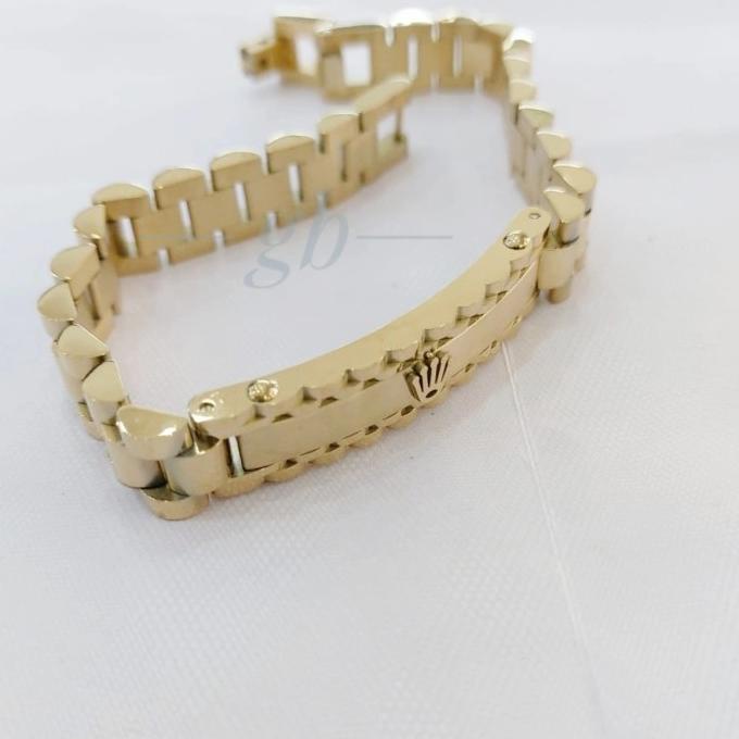 Gelang Rolex Titanium Pria Model Rantai Rolex Termurah