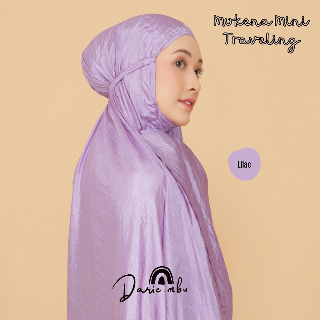 MUKENA MINI TRAVEL PARASUT PREMIUM LUSERCUT TAS KECIL TRAVELING