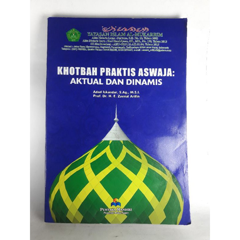 Khotbah Praktis Aswaja: Aktual dan Dinamis . vrf3