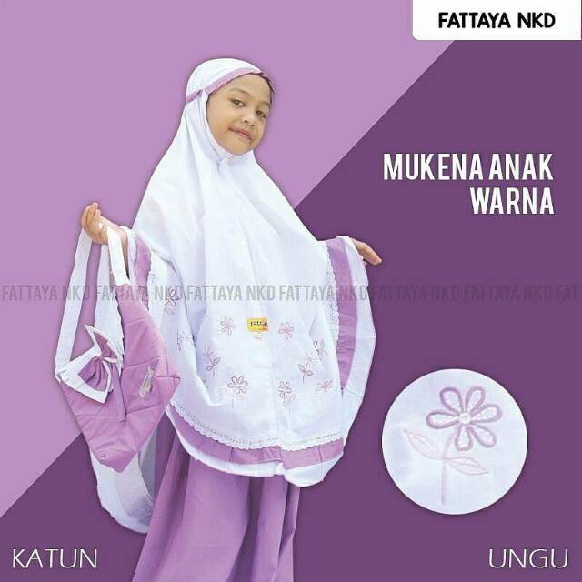MUKENA ANAK WARNA FATTAYA NKD