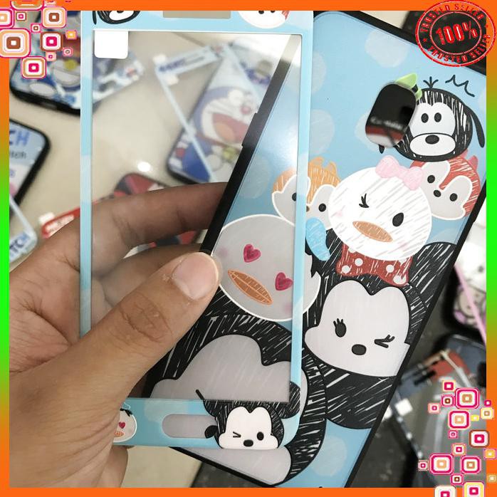 CASE KARAKTER GRATIS TEMPERED GLASS 360 SAMSUNG J7 PLUS NEW 2017