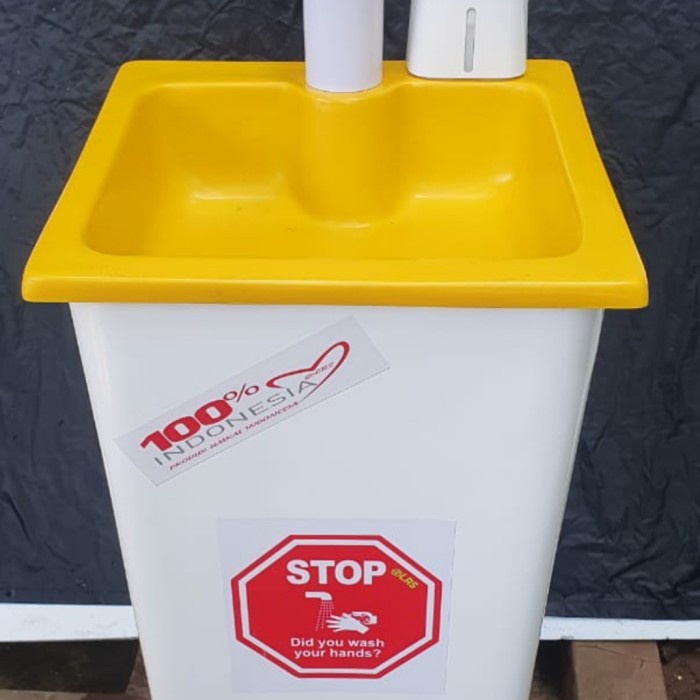 T.Lillie - Wastafel Portable Kran Sensor Tanpa Sentuh100 Liter/Wastafel Portable