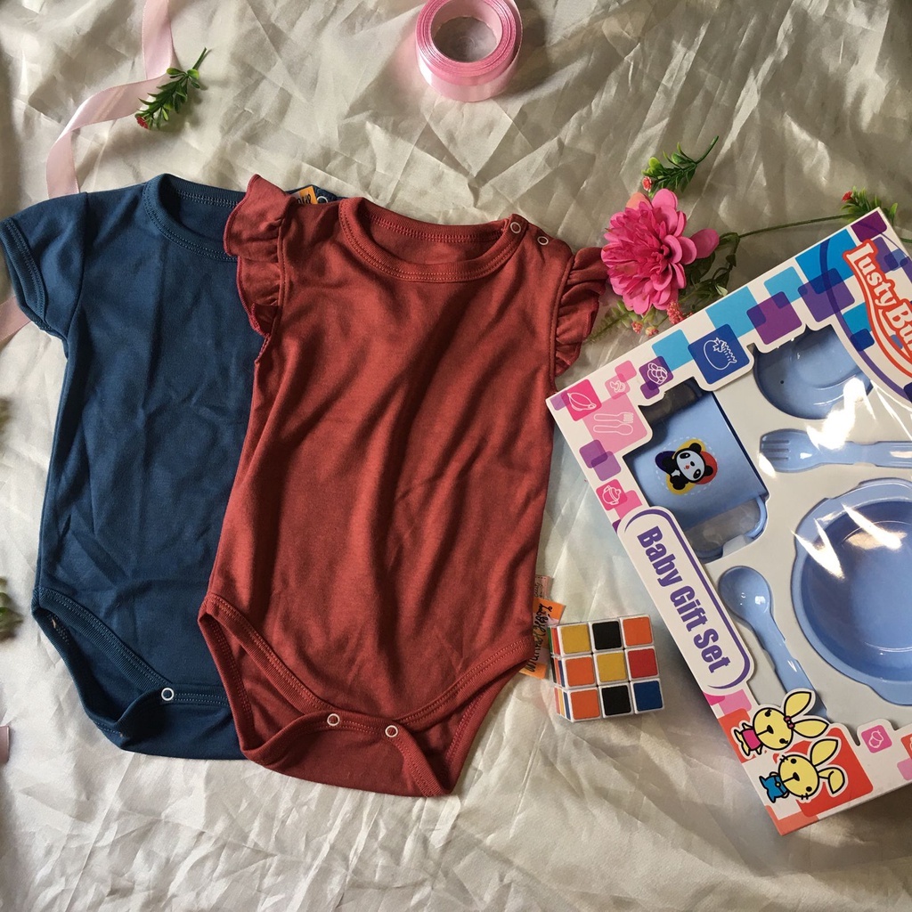 Kado Bayi / Kado lahiran Bayi / Hampers Bayi / Baju dan alat makan bayi lucu murah