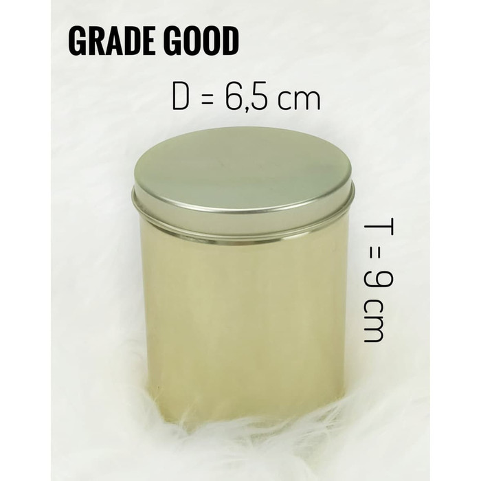 

MURAH Wadah Kaleng Souvenir Silinder - 6.5 x 9, Gold
