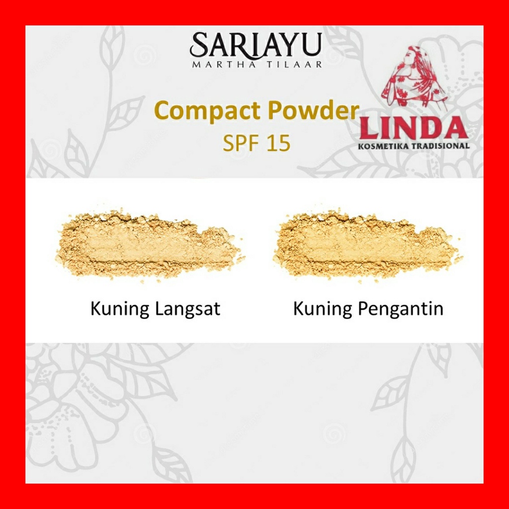 SARIAYU COMPACT POWDER REFIL 15G