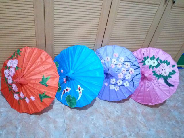 Payung Geulis Satin D 66cm-payung Tradisional  Khas Tasikmalaya