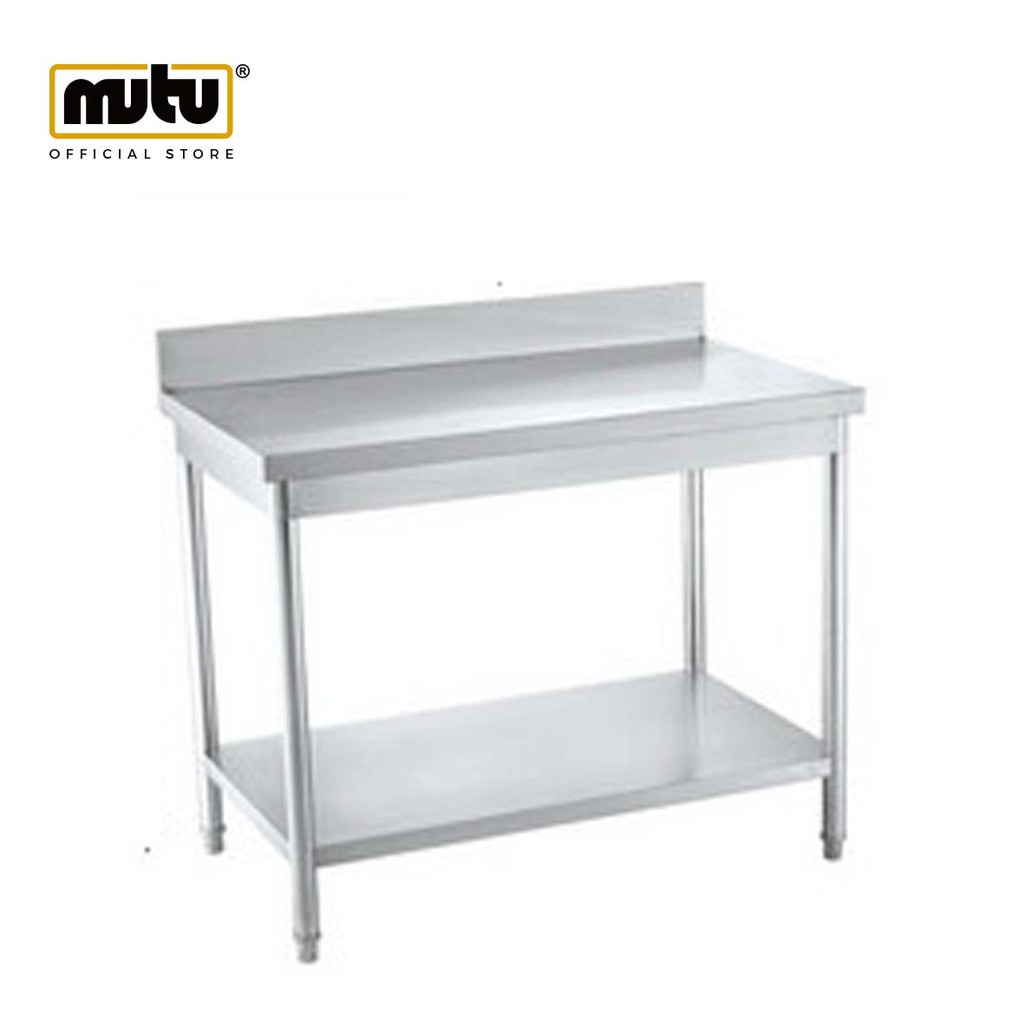 Meja Stainless Steel 2 Meter | Working Table Dapur Restoran RWT-20EC