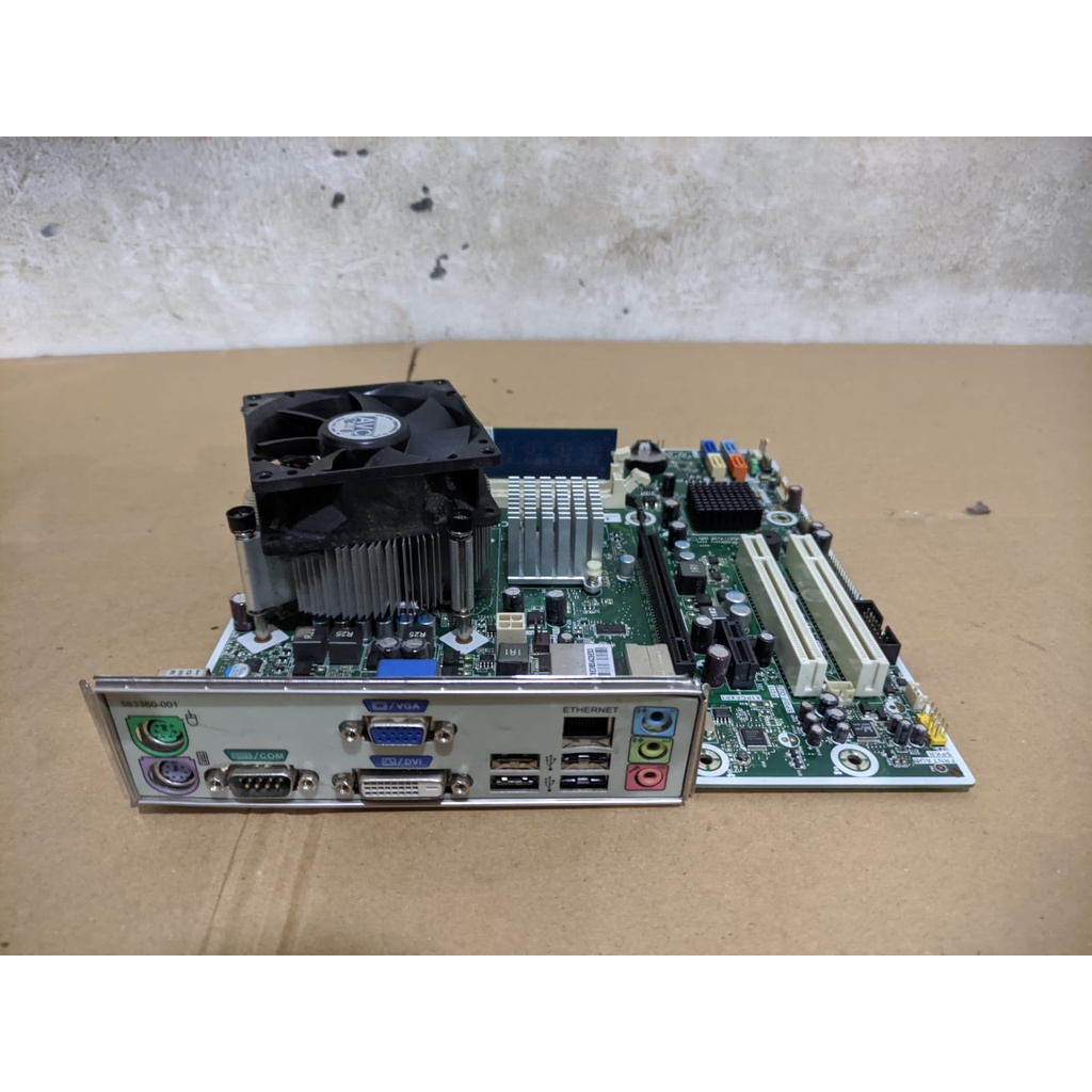 PAKET MOBO  G41 DDR3 + CORE2DUO + FAN BUILTUP BAUT