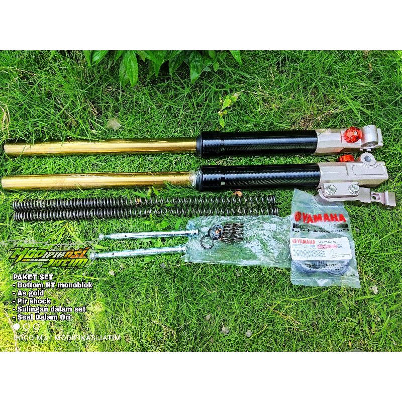 AS SHOCK 26 SATRIA FU SET BOTTOM MIO AS SHOCK DEPAN SATRIA RAINBOW 26