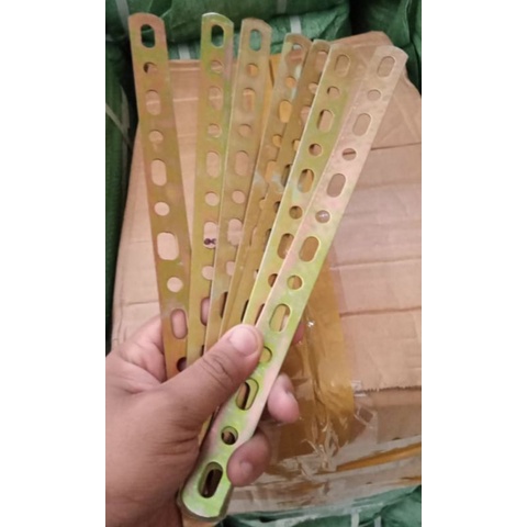 plat multifungsi breket bolong harga per 5pcs