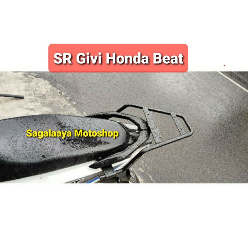 Bracket top box motor Honda beat SR Givi original tanpa lepas behel ori beat new fi street