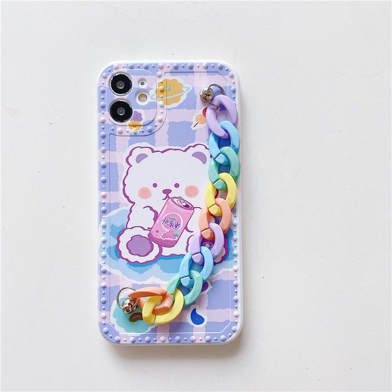 Silicone tpu phone case for iPhone 7 8Plus SE X XS XR XSMAX 11 11pro 11promax 12 12promax  Hsj8