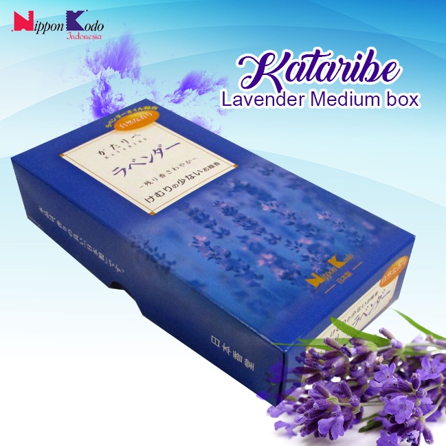 Dupa Jepang Wangi Aromaterapi Nippon Kodo Kataribe Lavender Medium Box