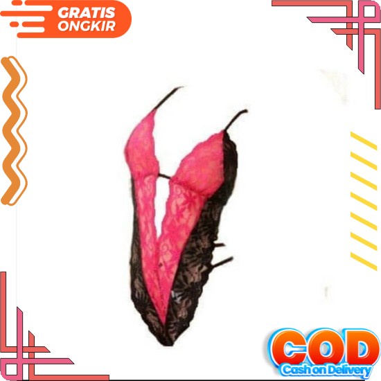 Lindagalz - Sexy Lingerie Baju Tidur Sexy Baju Dinas Depan Suami Daster Sexy Bahan Beludru 1943 Baju