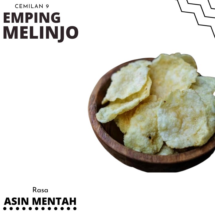 

Emping Melinjo Mentah Asli Cirebon Kualitas Super Tipis Kering 3-5 cm