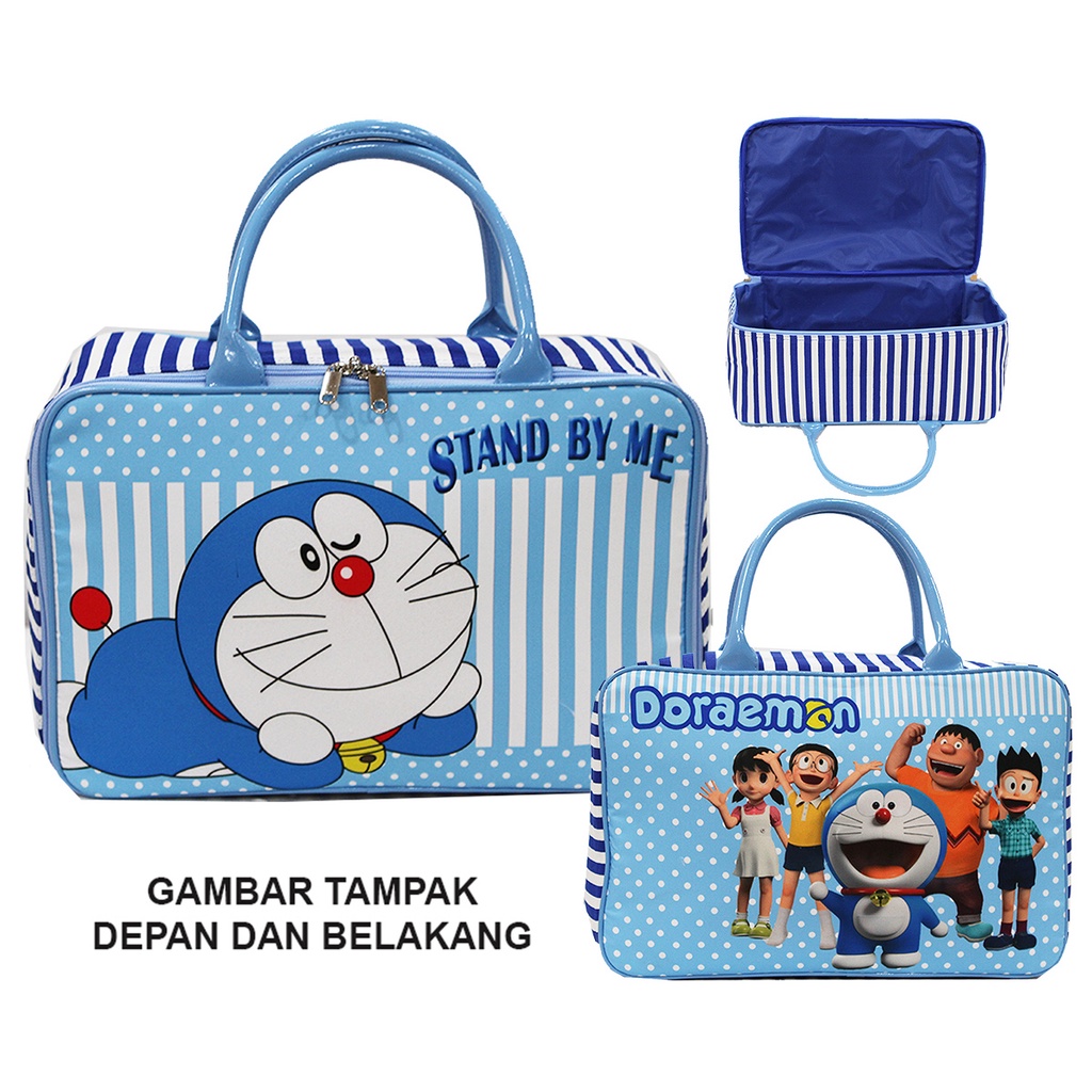 PREMIUM SALE * Tas Travel Kanvas Koper Anak Tas Jinjing Tempat Baju Anak Gambar LUCU - TRAVEL BAG PILIHAN LENGKAP