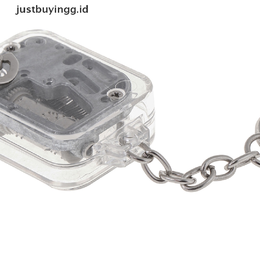 Kotak Musik DIY 18 Tones Music Box Keychain - Kotak Musik Musical Box - Hadiah Kado Unik