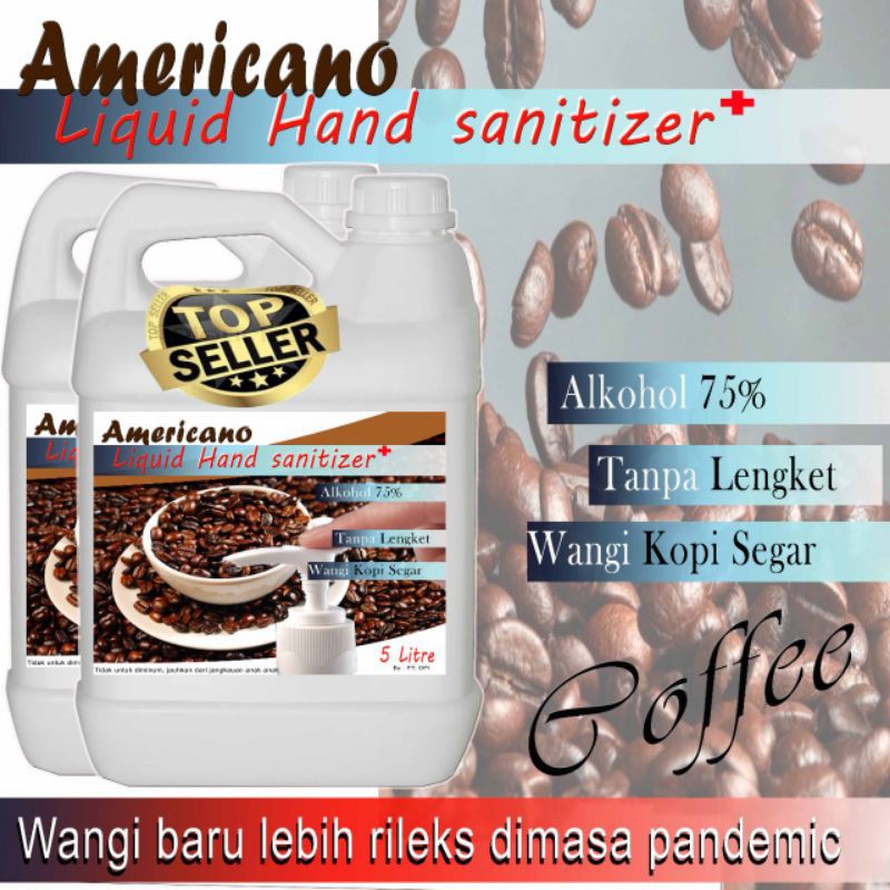 Hand sanitizer aroma coffe  Alkohol 75% standar WHO