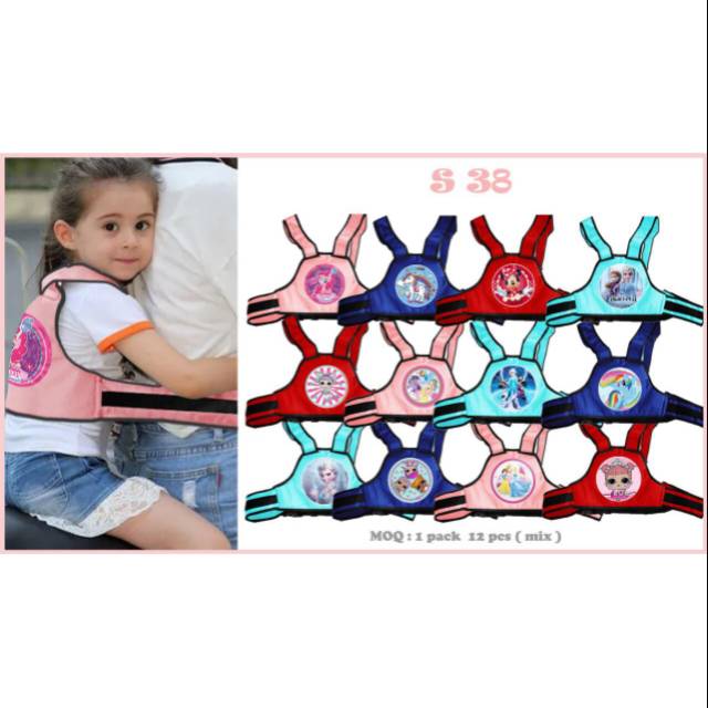 Safety Belt Bike / Sabuk Bonceng Sepeda Anak