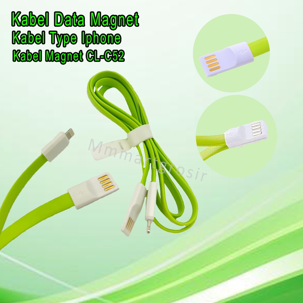 Cabel Magnet / Kabel Data Lightning / Kabel Magnet CL-C52