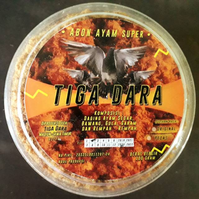 

ABON AYAM TIGA DARA