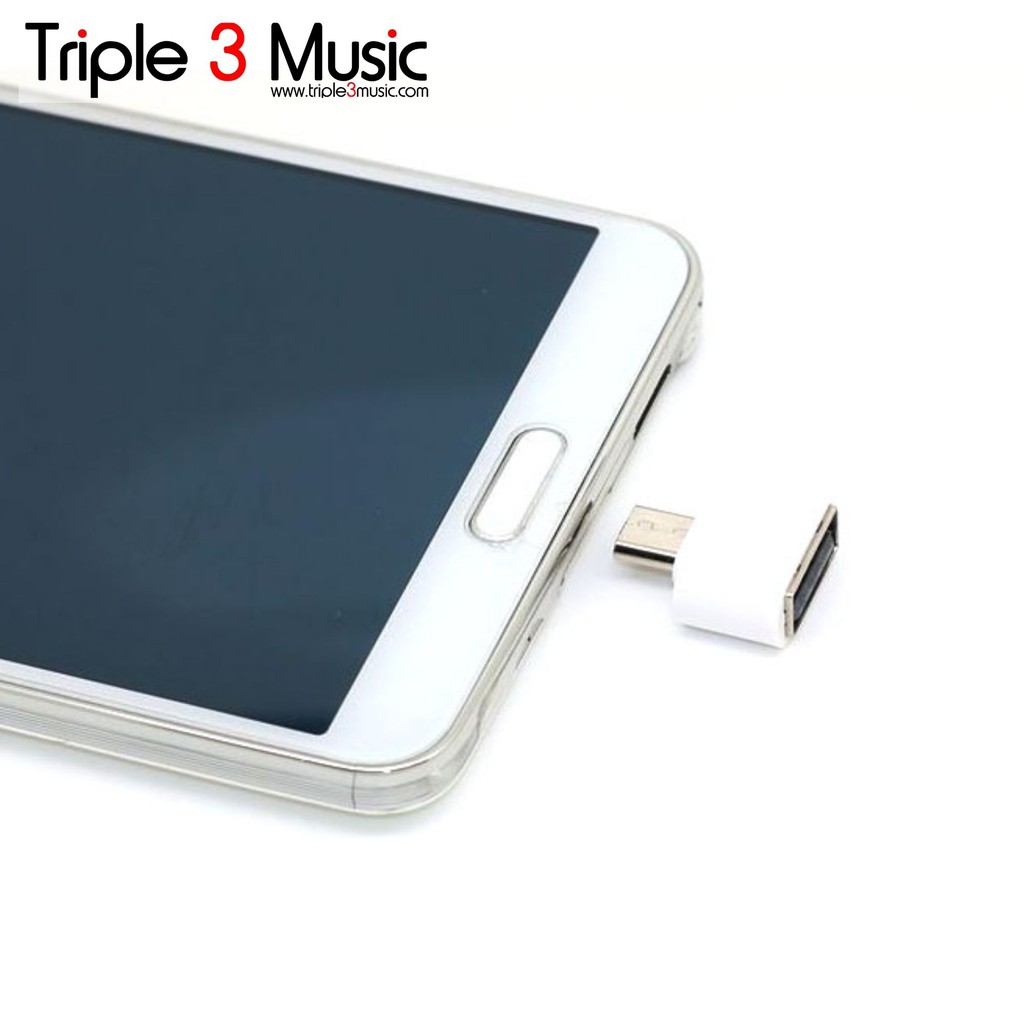 Jetting V8 OTG Adapter Micro USB ke USB Female Triple 3 Music